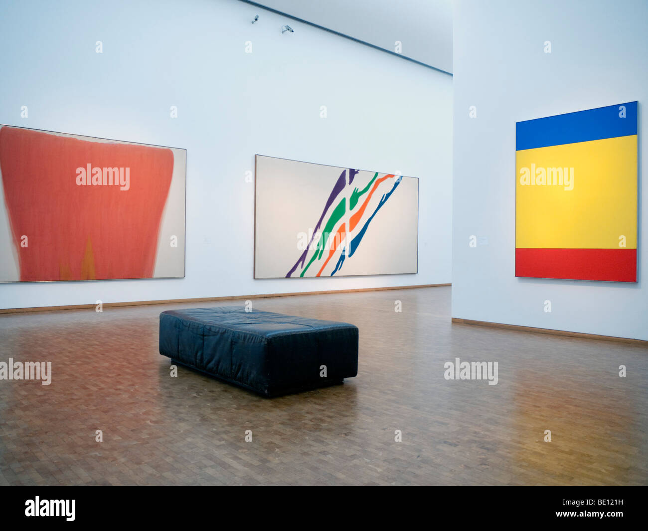 Modern art on display at famous Museum Ludwig in Cologne Germany Stock Photo