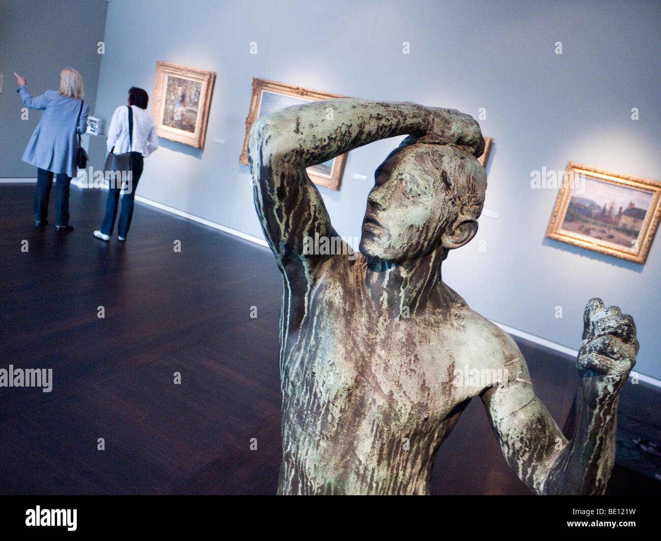 Scupture by Rodin  at Wallraf Richartz museum in Cologne Germany Stock Photo