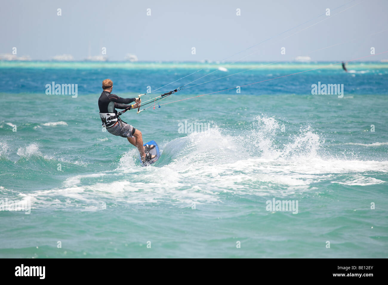 Kitesurf wetsuit hires stock photography and images Alamy