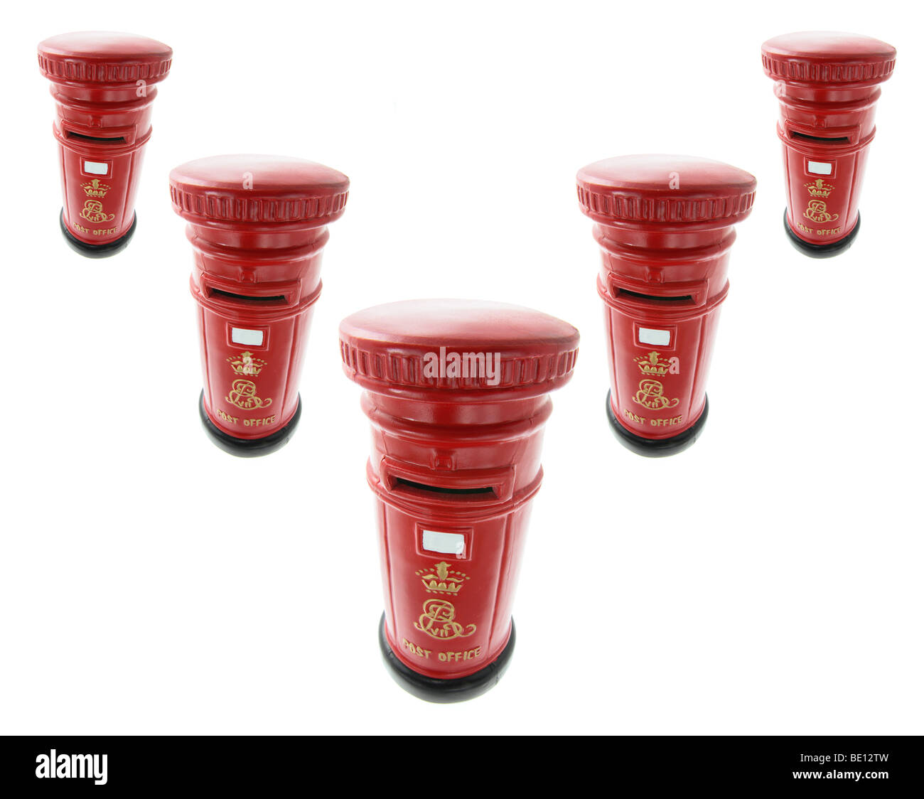 Letter post boxes Cut Out Stock Images Pictures Alamy