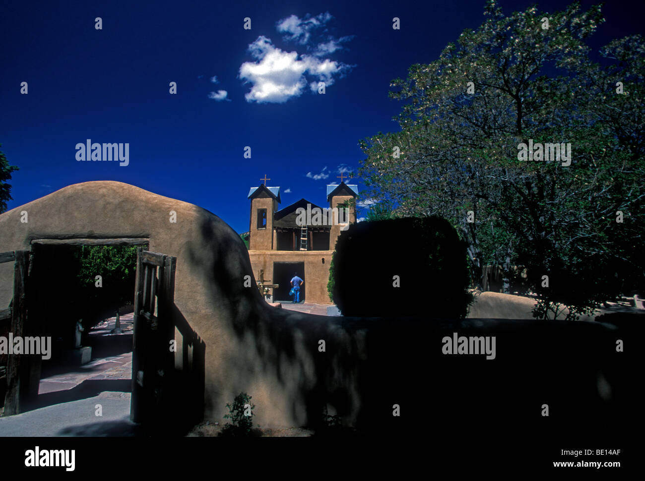 El Santuario de Chimayo, village of Chimayo, Chimayo, Tierra Bendita, Rio Arriba County, New