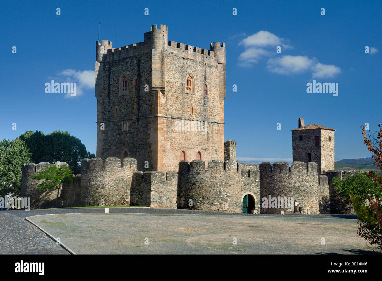 north Portugal, Tras-os-Montes, Braganca castle Stock Photo