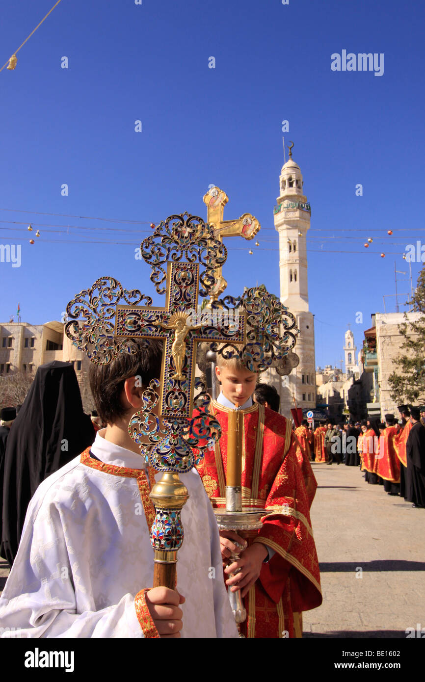 bethlehem the greek orthodox christmas procession in manger square stock image - When Is Greek Orthodox Christmas bethlehem the greek orthodox christmas procession in manger square stock image - When Is Greek Orthodox Christmas