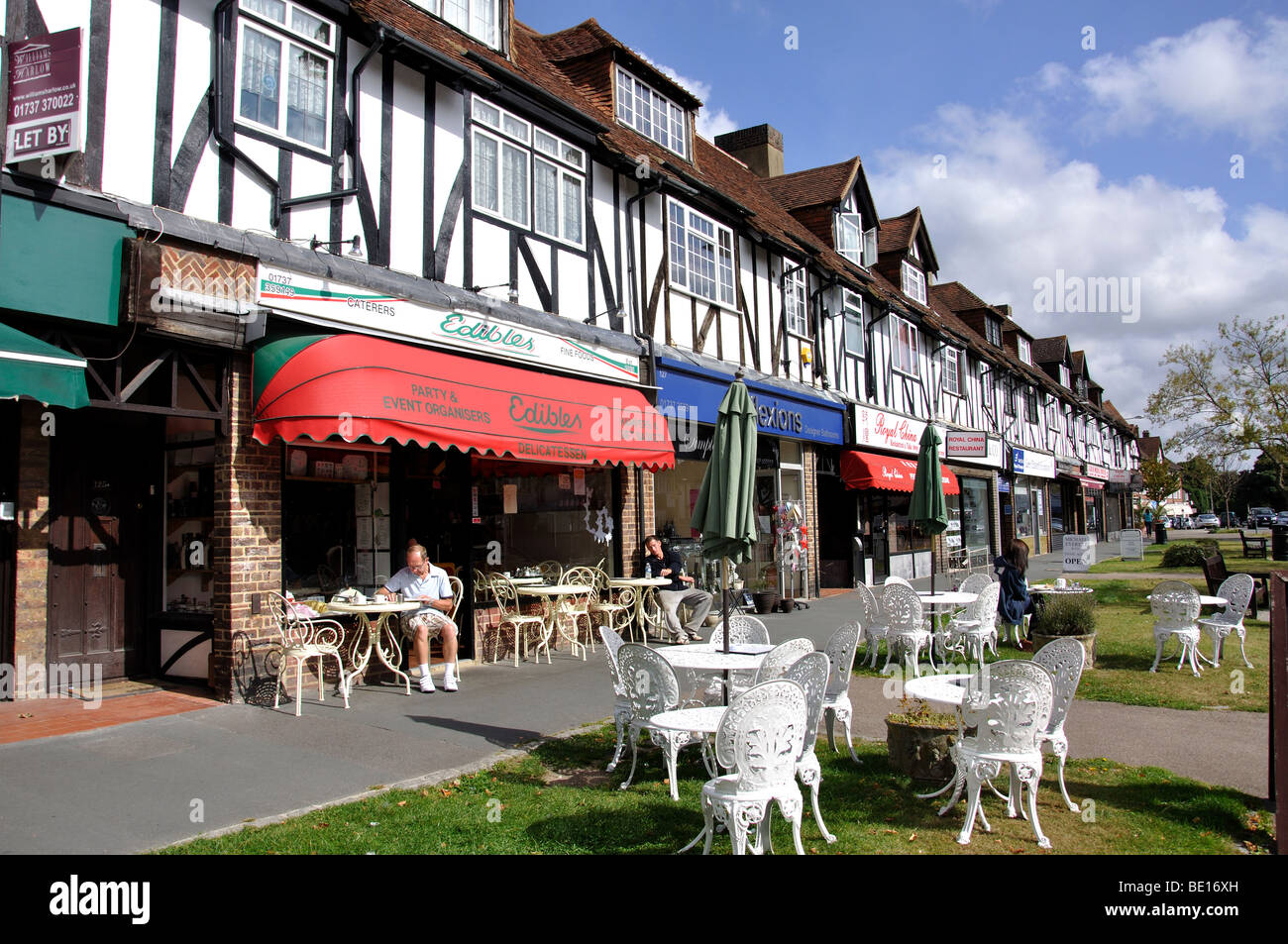 High Street, Banstead, Surrey, England, United Kingdom Stock Photo Alamy
