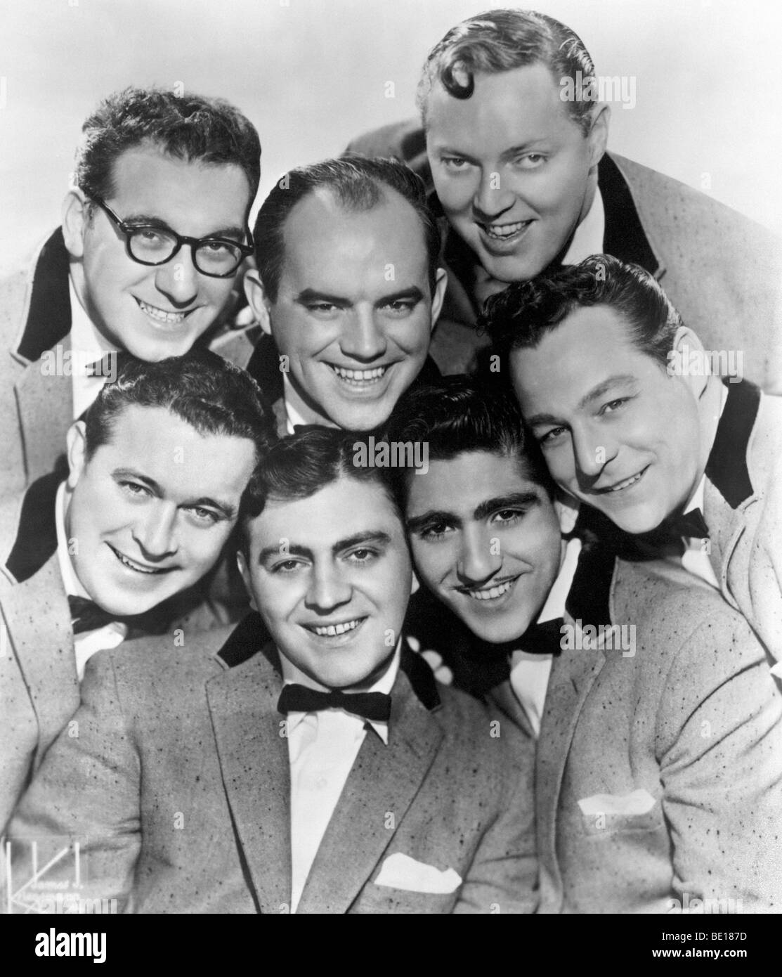 BILL HALEY AND HIS COMETS  - US rock n roll group in 1955 Stock Photo