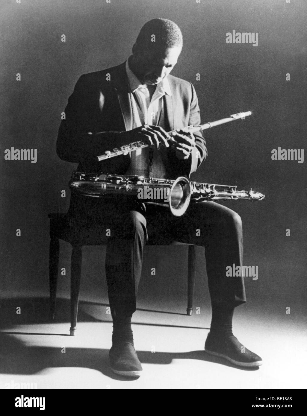 John coltrane saxophone Black and White Stock Photos & Images Alamy