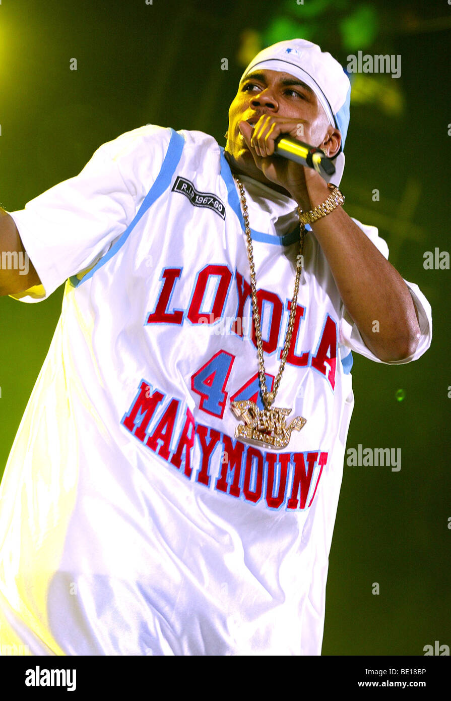NELLY - US rap singer in May 2003 Stock Photo