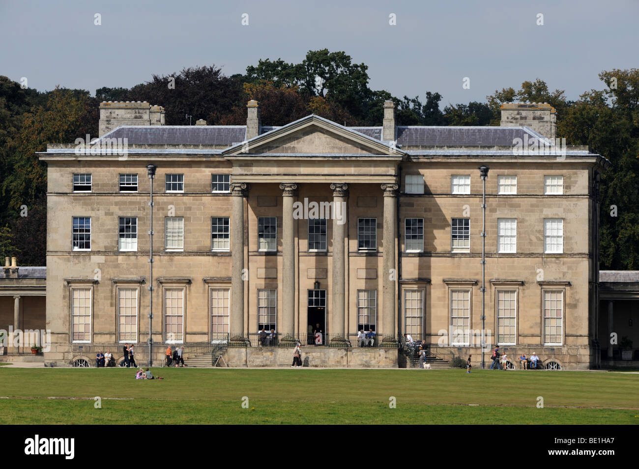 Attingham Hall and Park in Shropshire Stock Photo