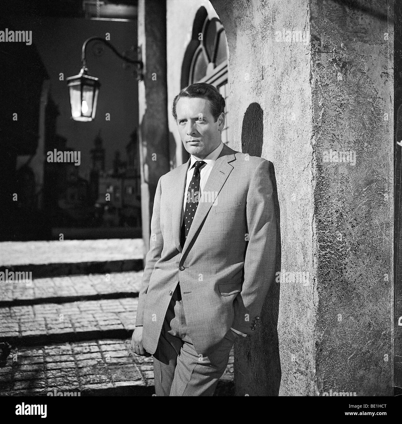 DANGER MAN - Patrick McGoohan as John Drake in the UK TV series 1964-66 Stock Photo