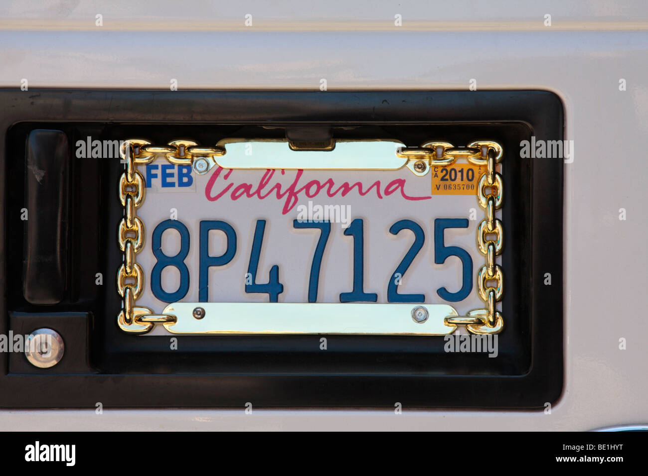 Gold number plates hires stock photography and images Alamy