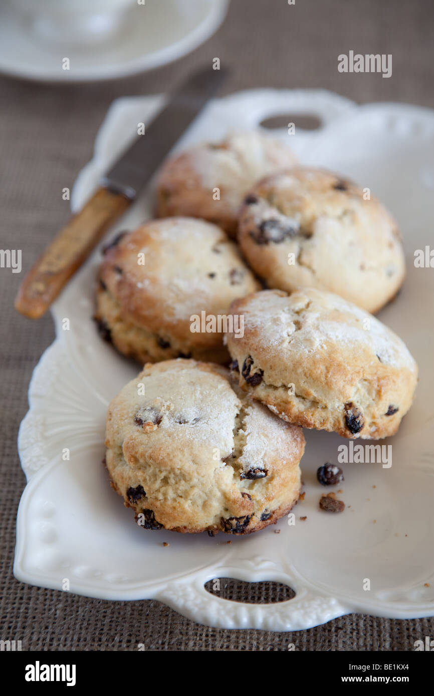 Fruit Scones Stock Photo