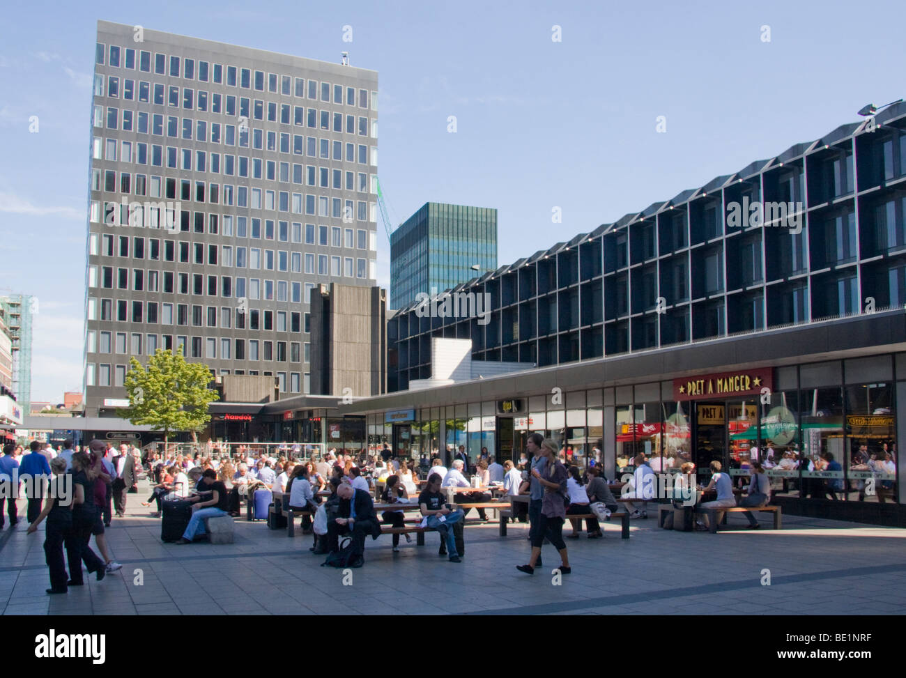 Euston Square London England Stock Photo