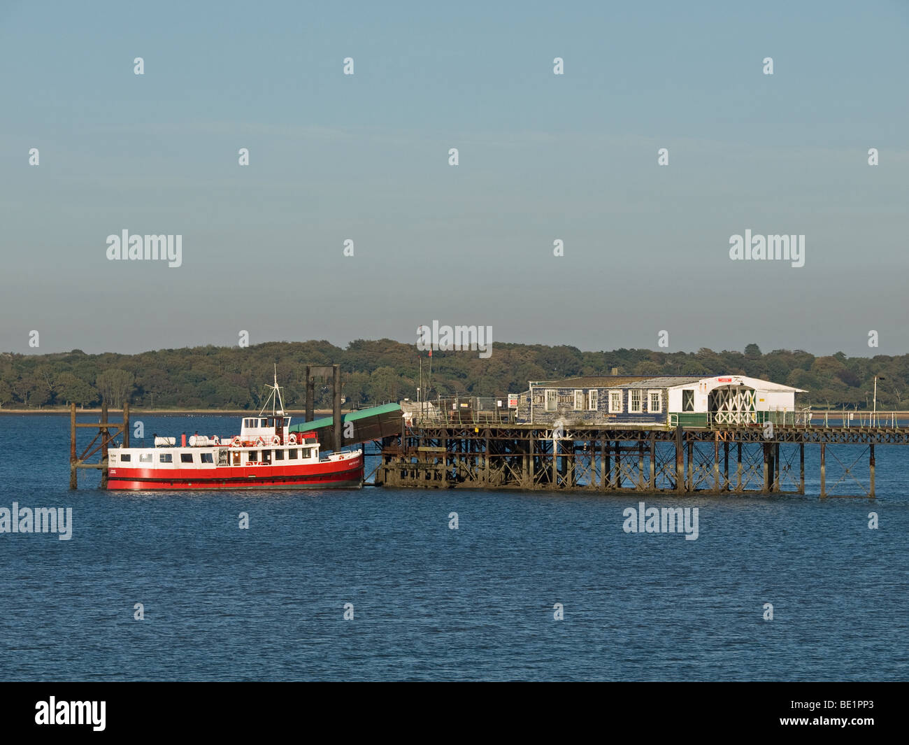Hythe pier and ferry Southampton UK Stock Photo Alamy