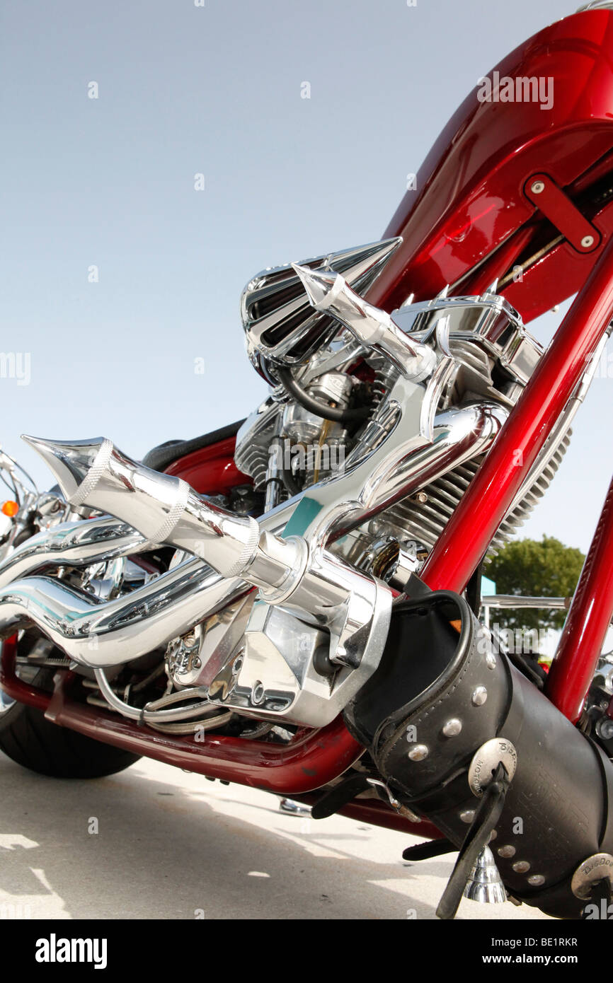 Close up of a high power motorcycle Stock Photo Alamy