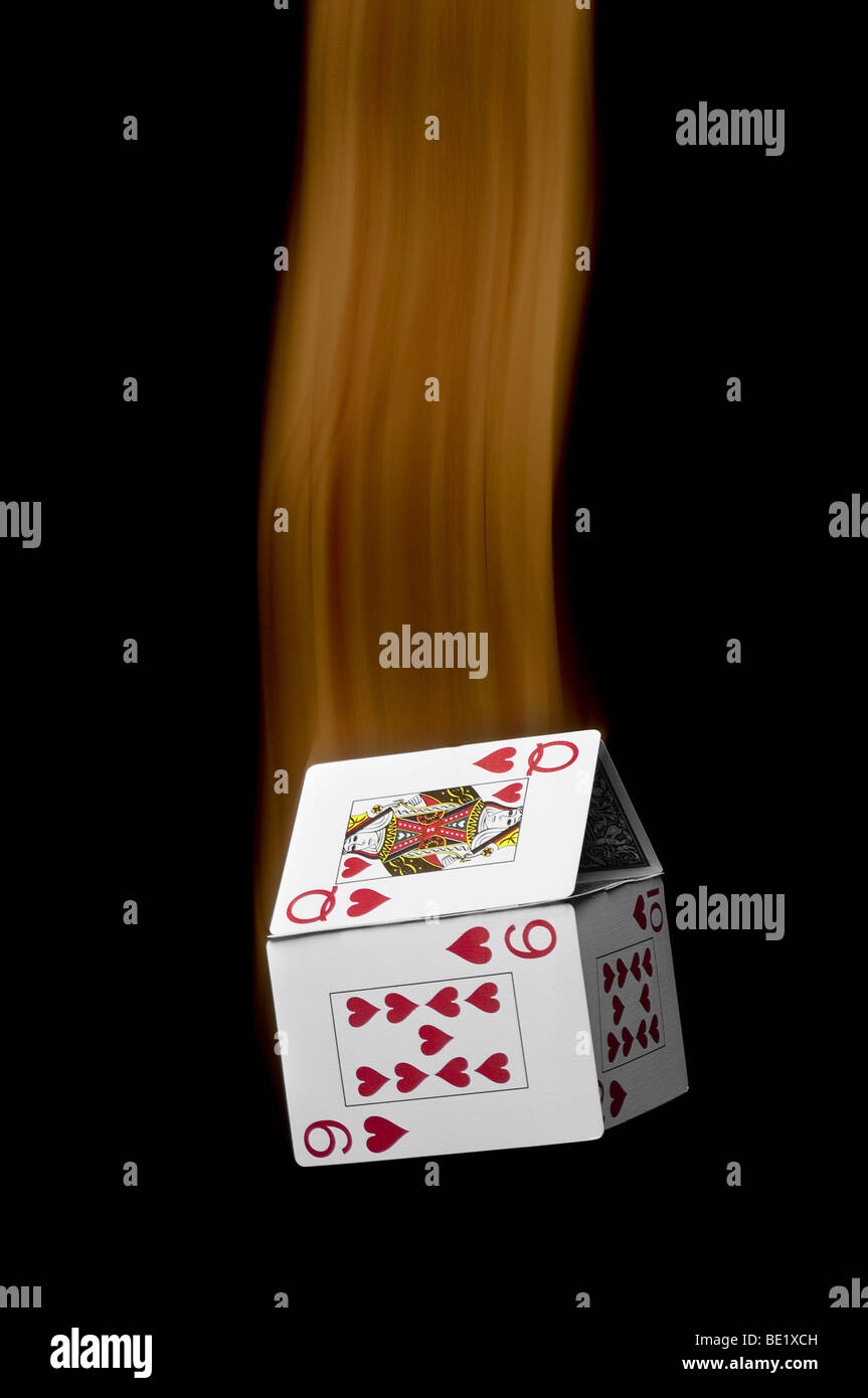 House of cards falling hires stock photography and images Alamy