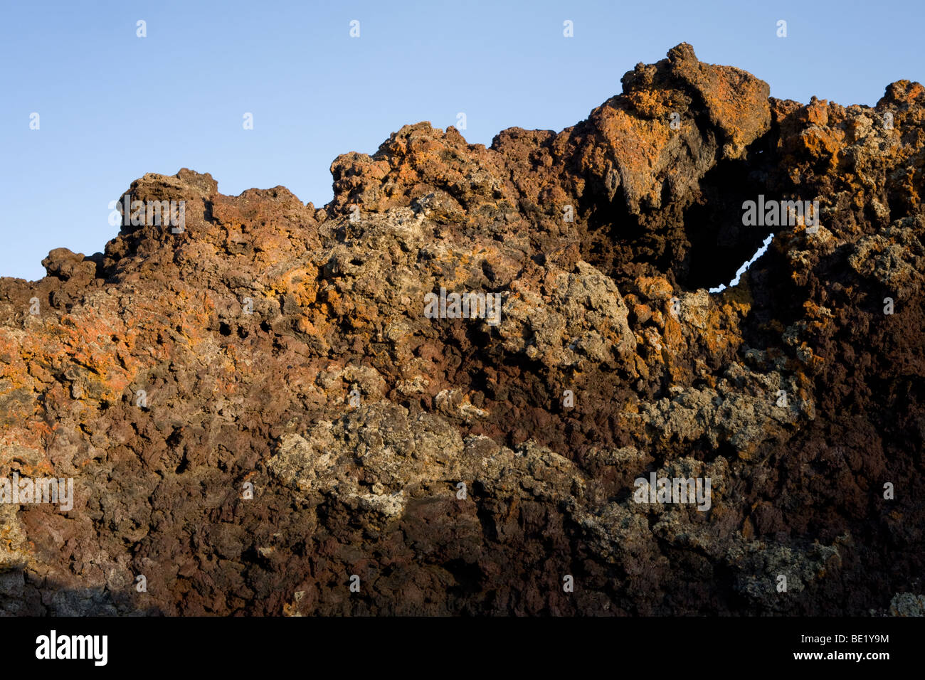 Cinder cones at Craters of the Moon National Monument in Idaho Stock Photo