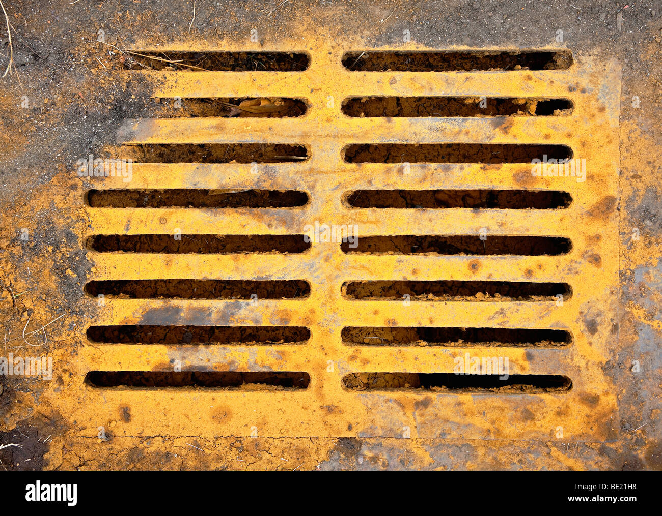bright pattern in storm grate Stock Photo - Alamy