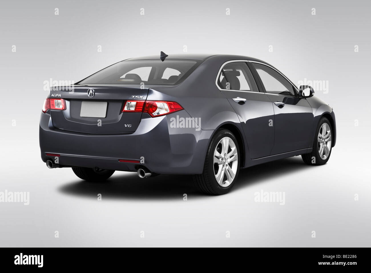 2007 Acura TSX in Red - Engine Stock Photo - Alamy