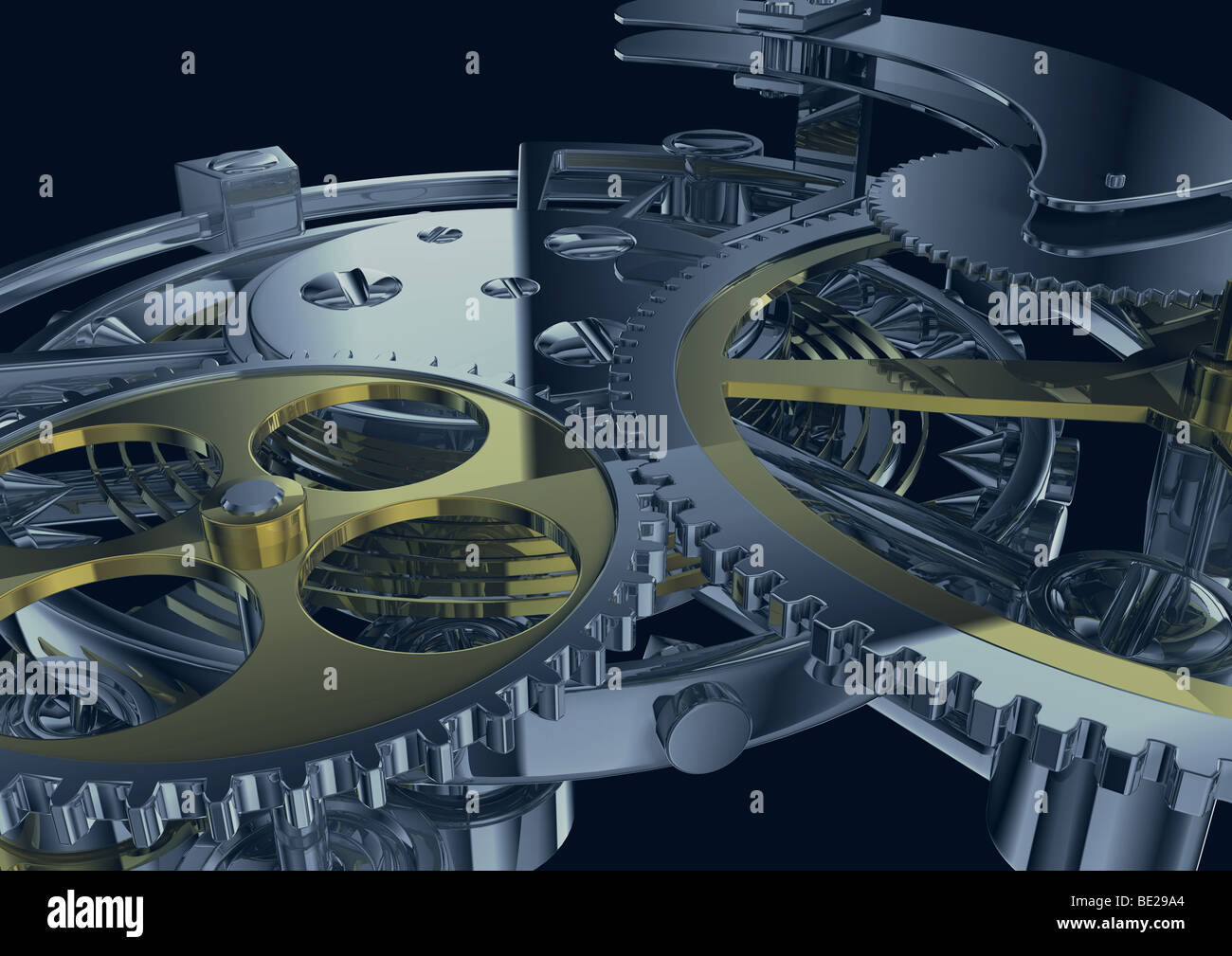 Inside mechanism Cut Out Stock Images & Pictures - Alamy