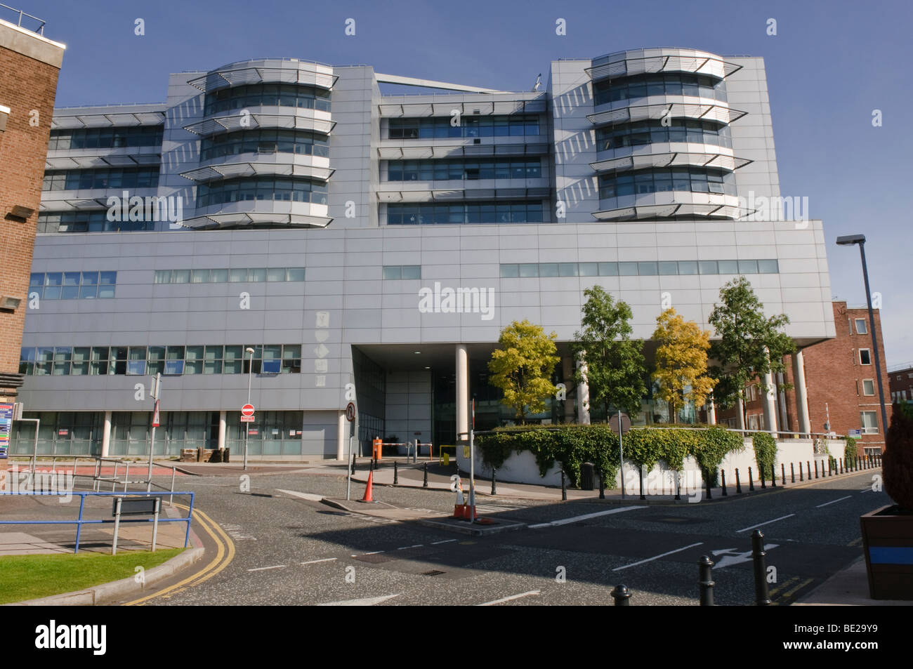 New ward block at the Royal Victoria Hospital, Belfast Stock Photo