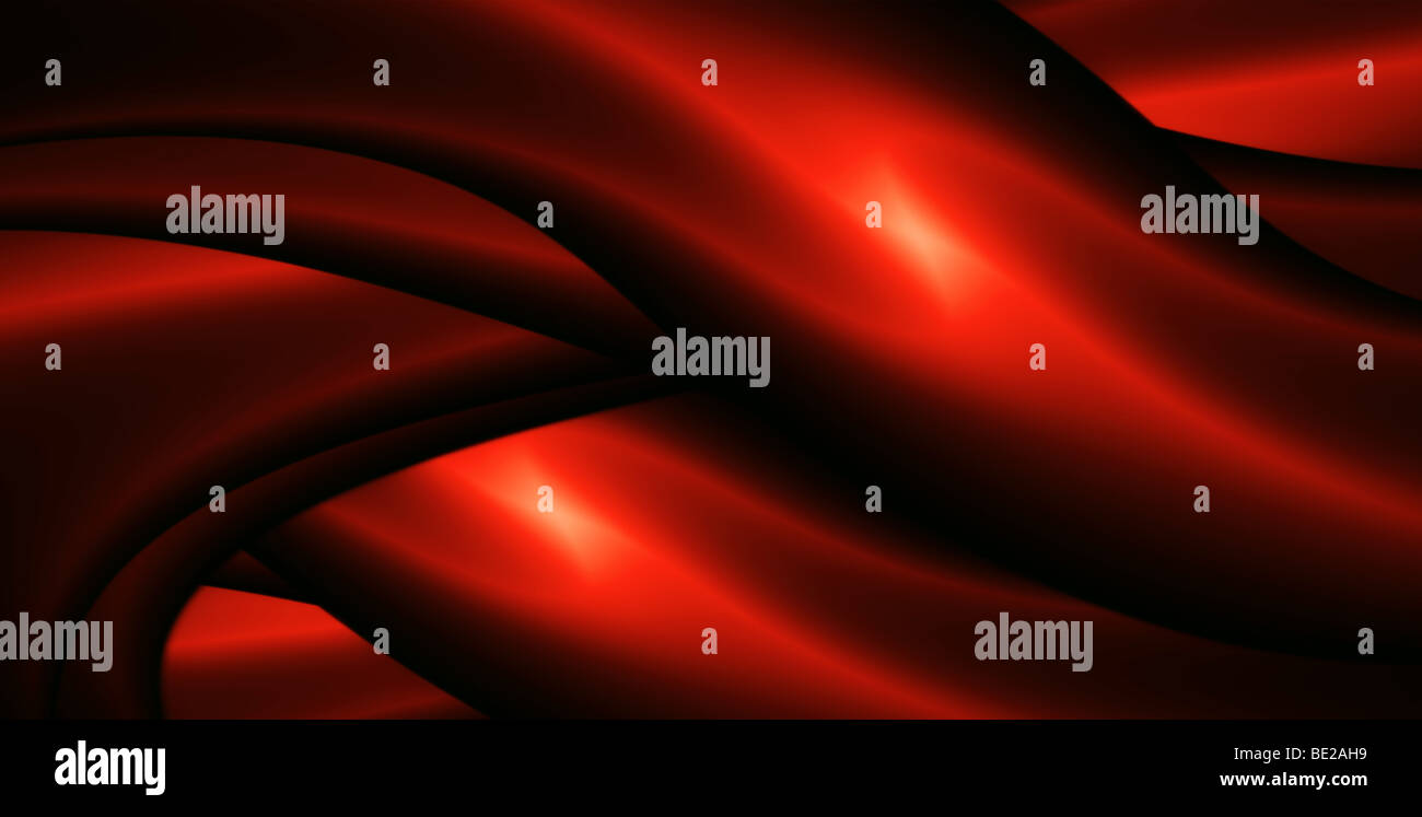 Abstract modern background with futuristic red waves Stock Photo - Alamy