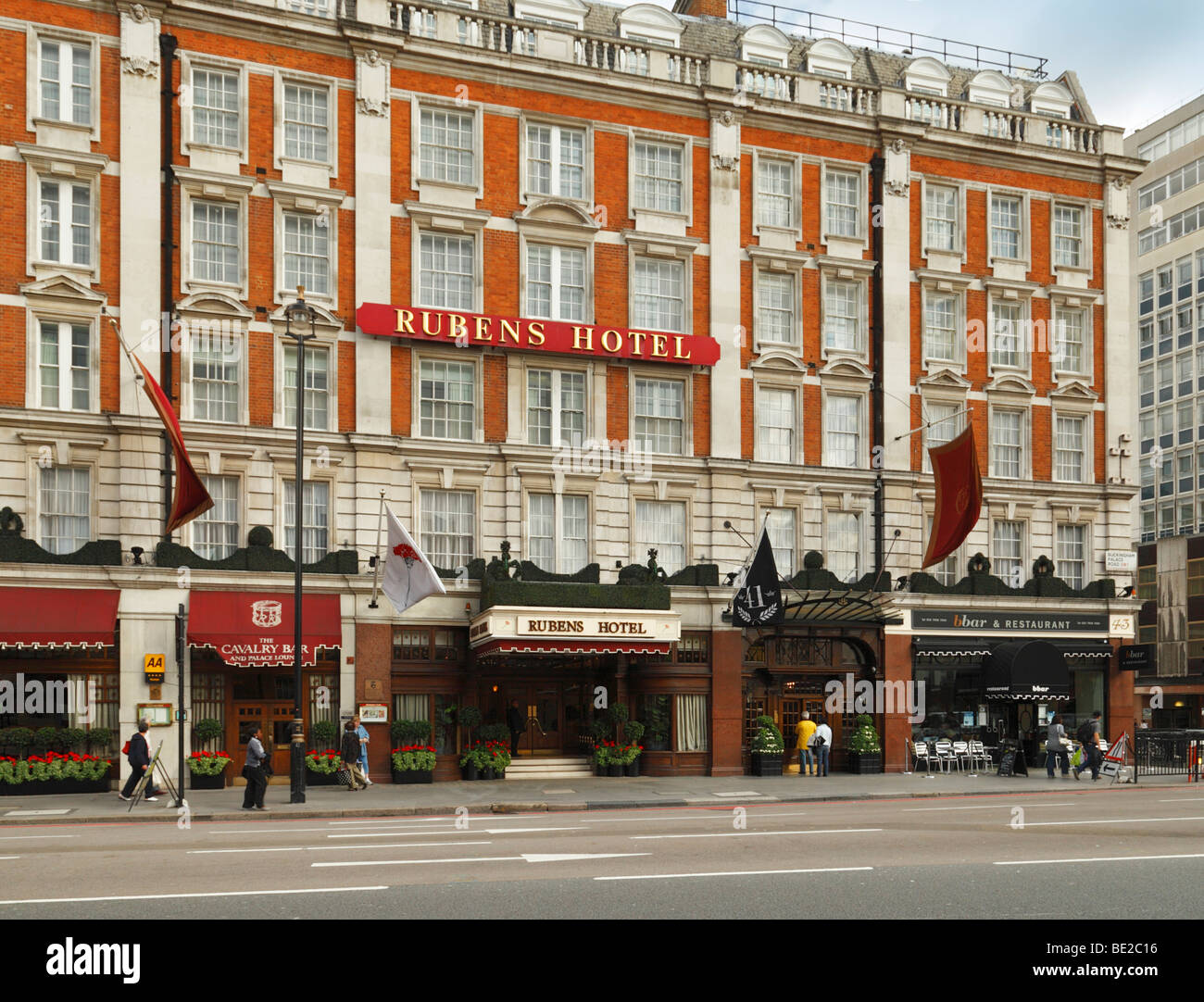The Rubens Hotel. Buckingham Palace Road, London, England, UK. Stock Photo