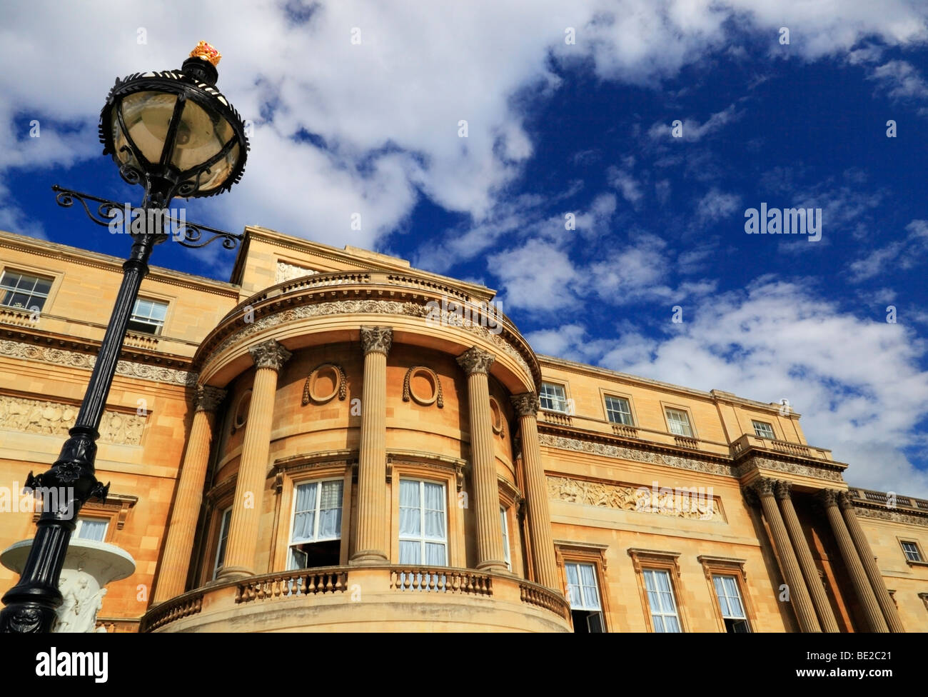 Rear of Buckingham Palace, London, England, UK. Stock Photo