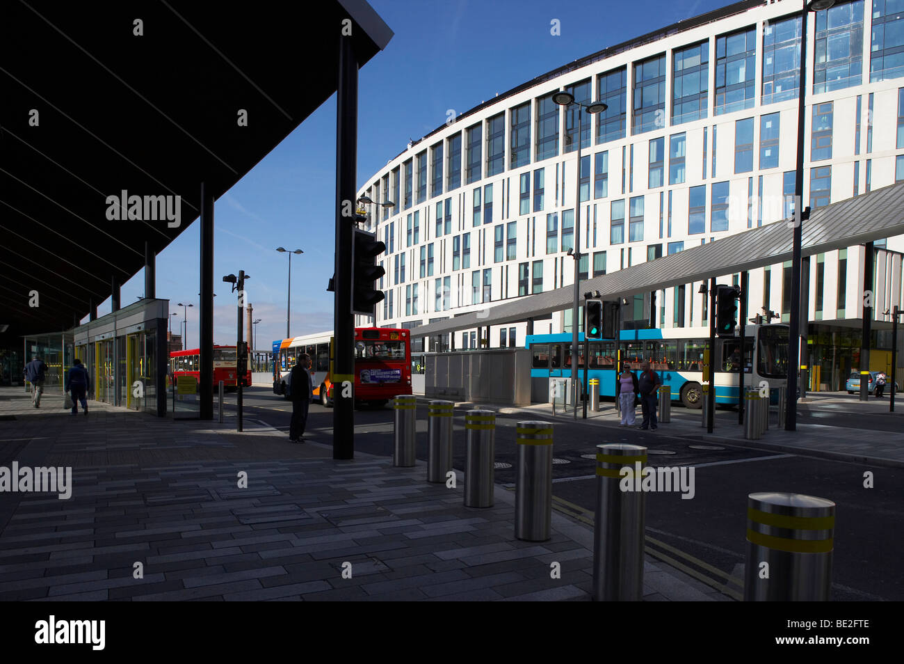 Liverpool One bus station formerly known as Paradise Street Interchange ...