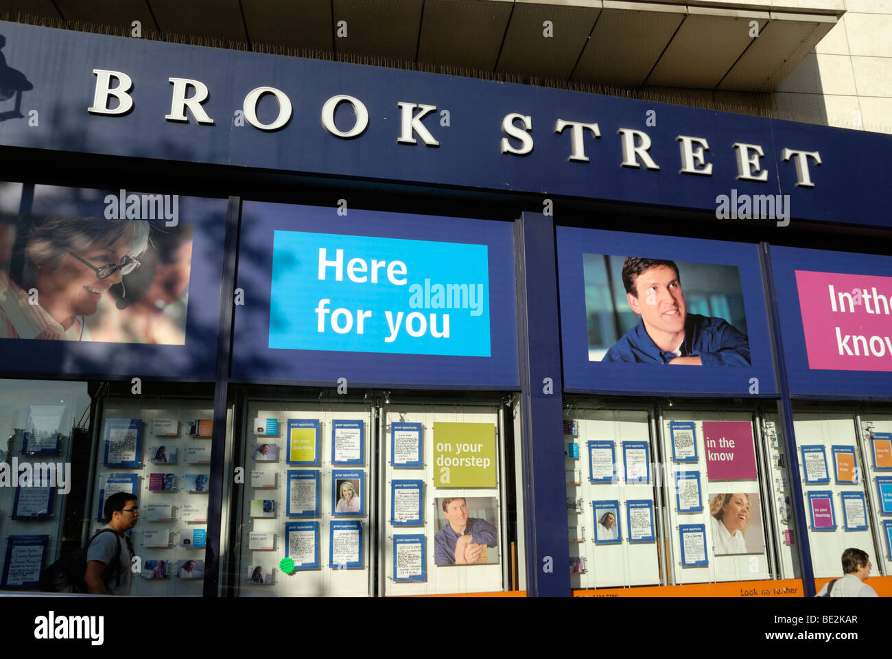Brook street employment agency hires stock photography and images Alamy