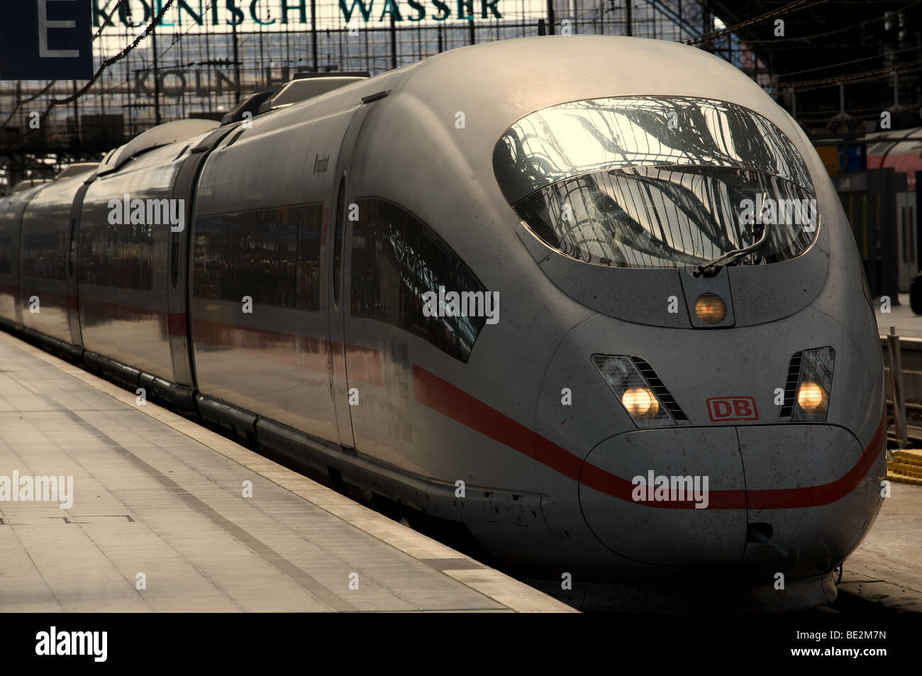 Inter-City Express passenger train, Germany. Stock Photo