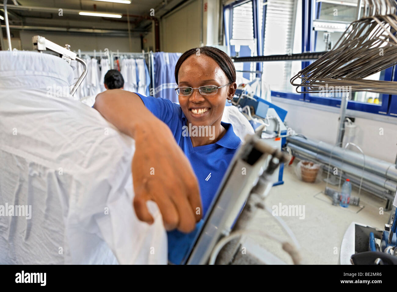 Ironing machine hi-res stock photography and images - Alamy