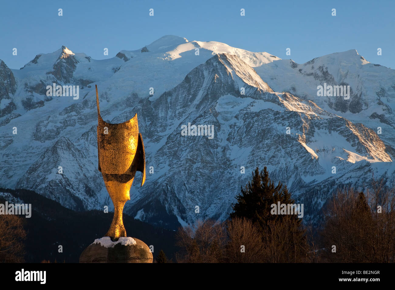 Chamonix-Mont-Blanc, French Alps, Haute Savoie, Chamonix, France Stock Photo