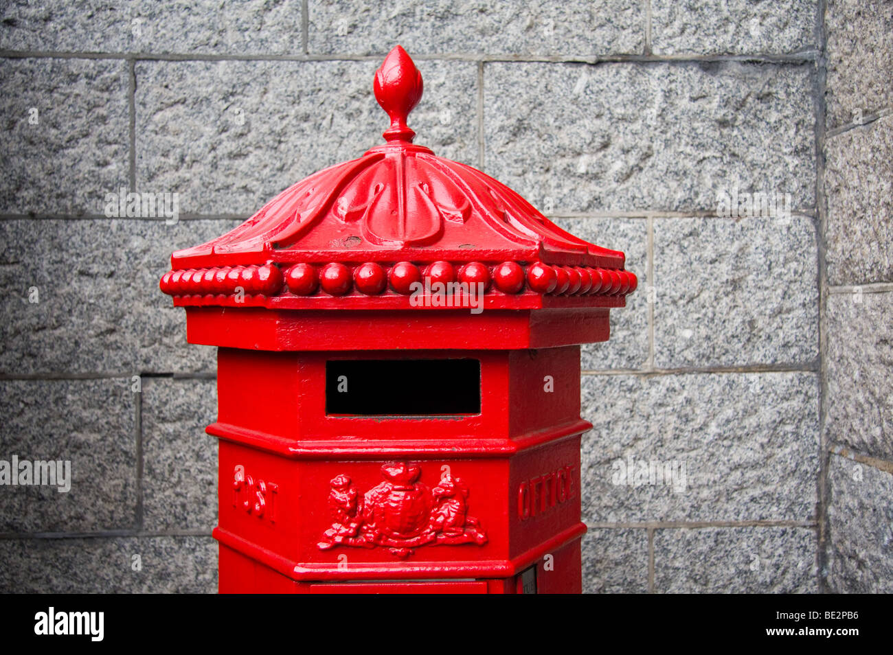 Victorian letter box Stock Photo