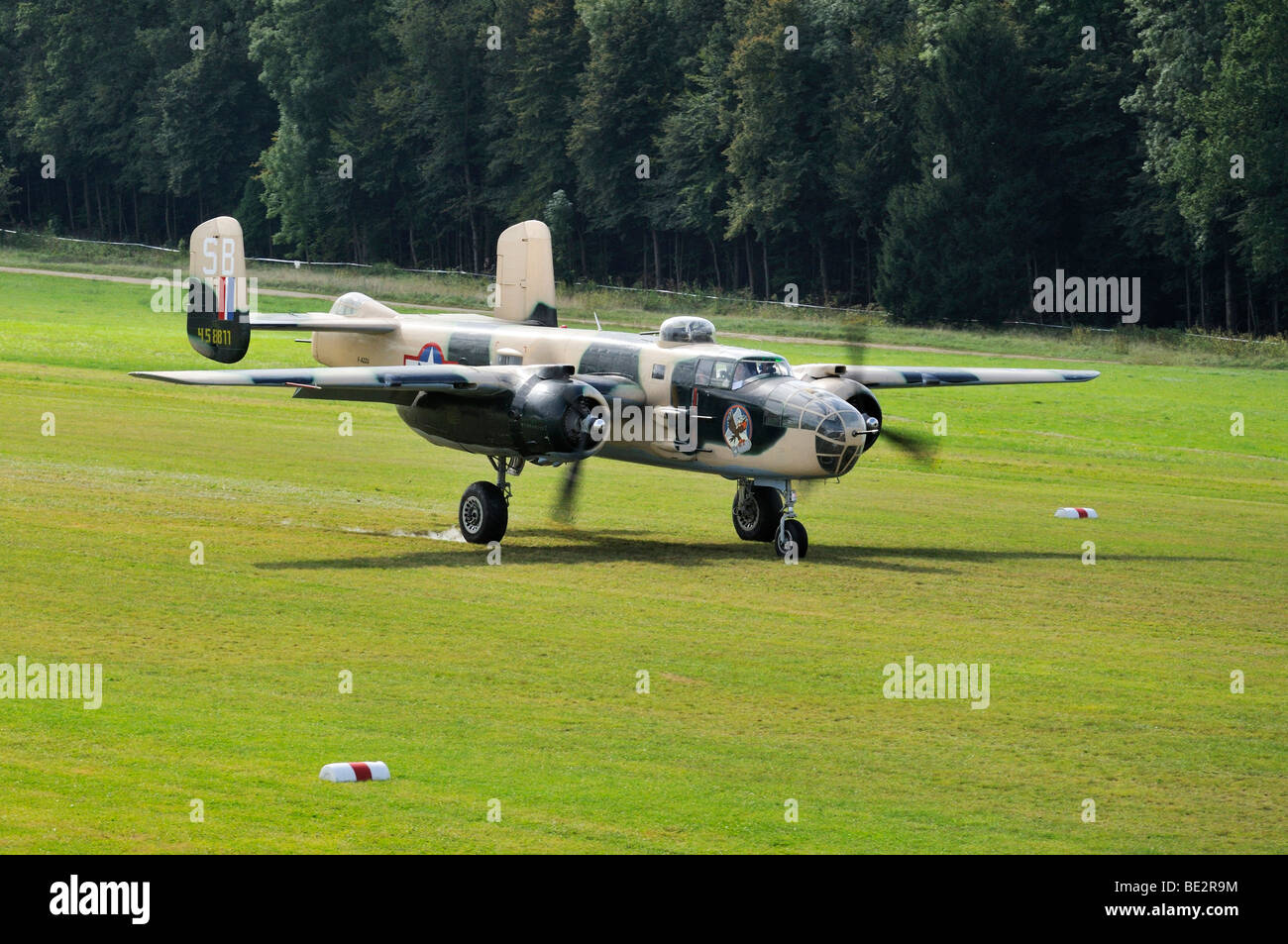 North American B-25 Mitchell twin-engined medium bomber with