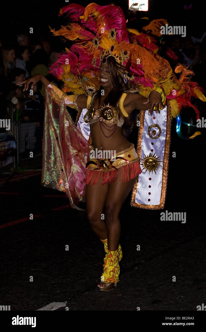 Brazilian carnival dancer costume hi-res stock photography and
