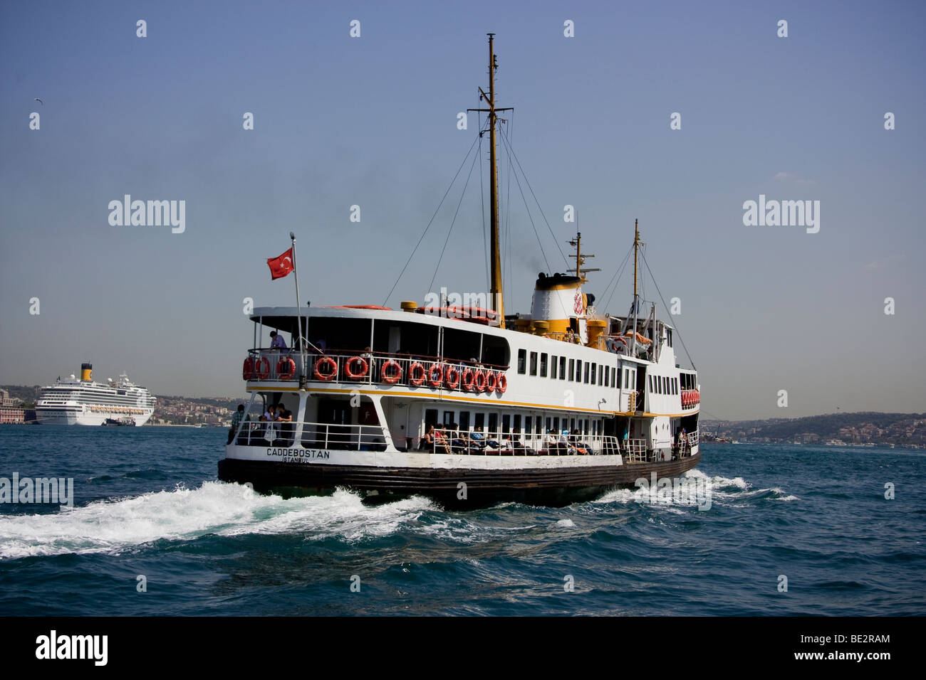 ship  in istanbul Stock Photo