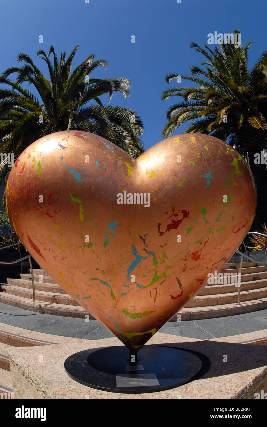 Hearts in San Francisco Stock Photo Alamy