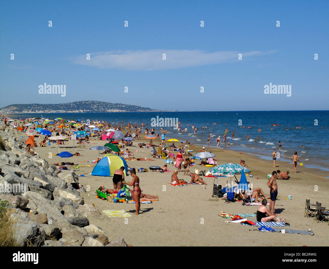 Sete beach france hi-res stock photography and images - Alamy