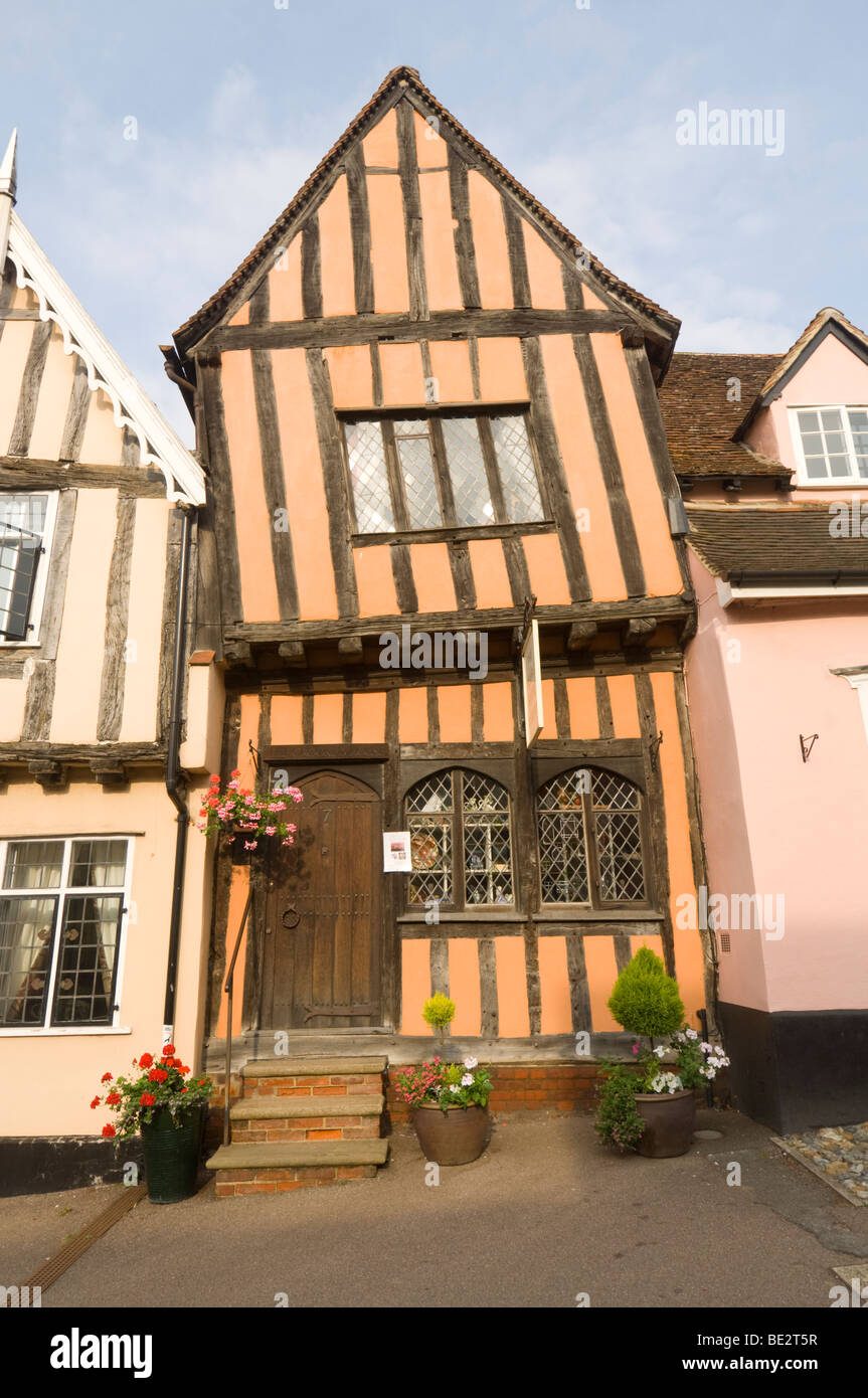 The Crooked House Lavenham Suffolk UK Stock Photo Alamy