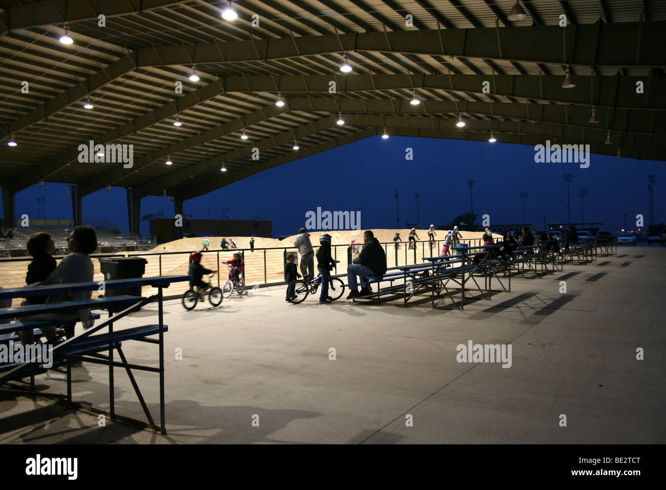 Bmx night racing hires stock photography and images Alamy