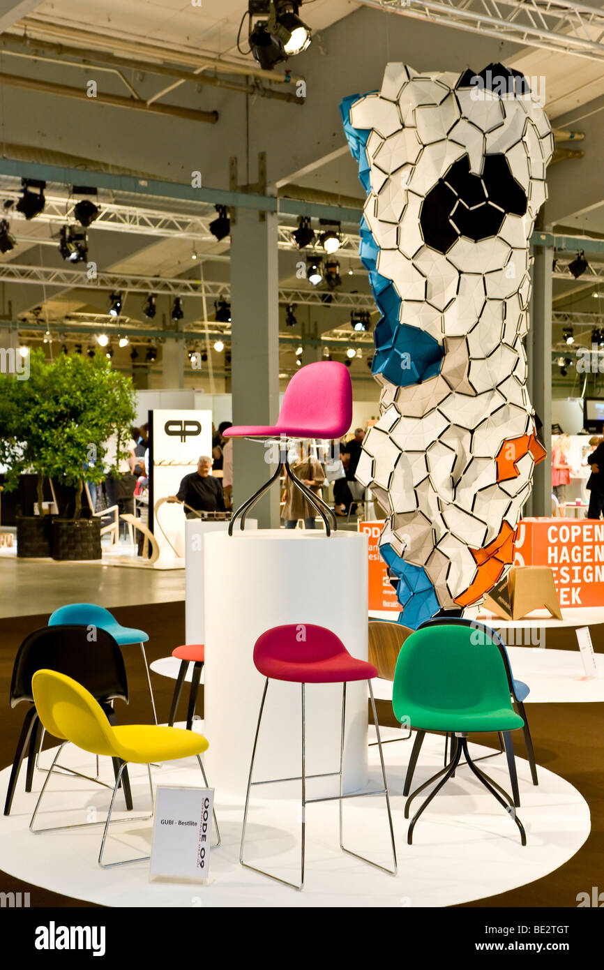 The exhibition area at Copenhagen Design Week, Copenhagen, Denmark, Europe Stock Photo