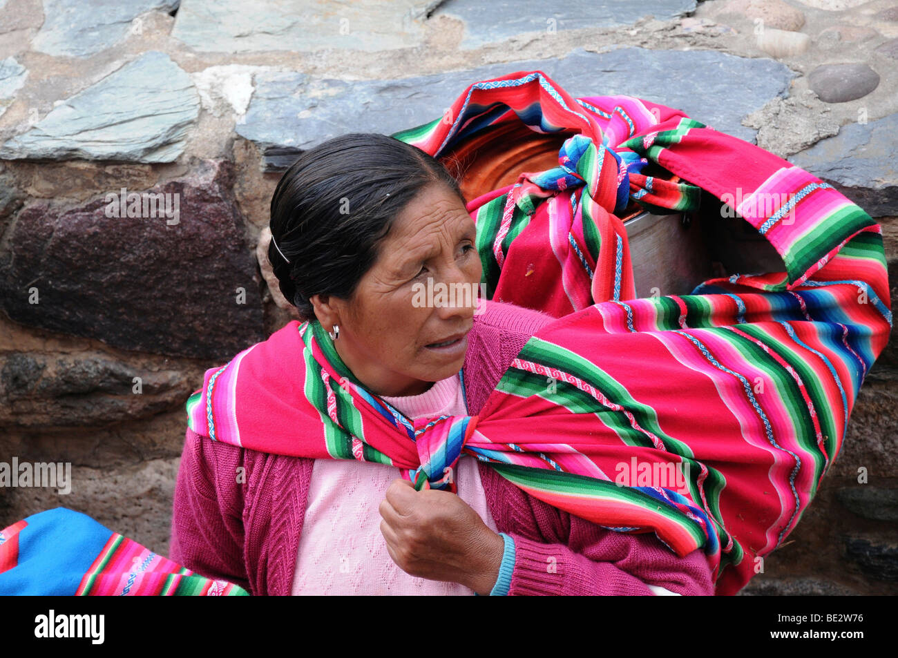 Native people machu picchu hi-res stock photography and images - Alamy