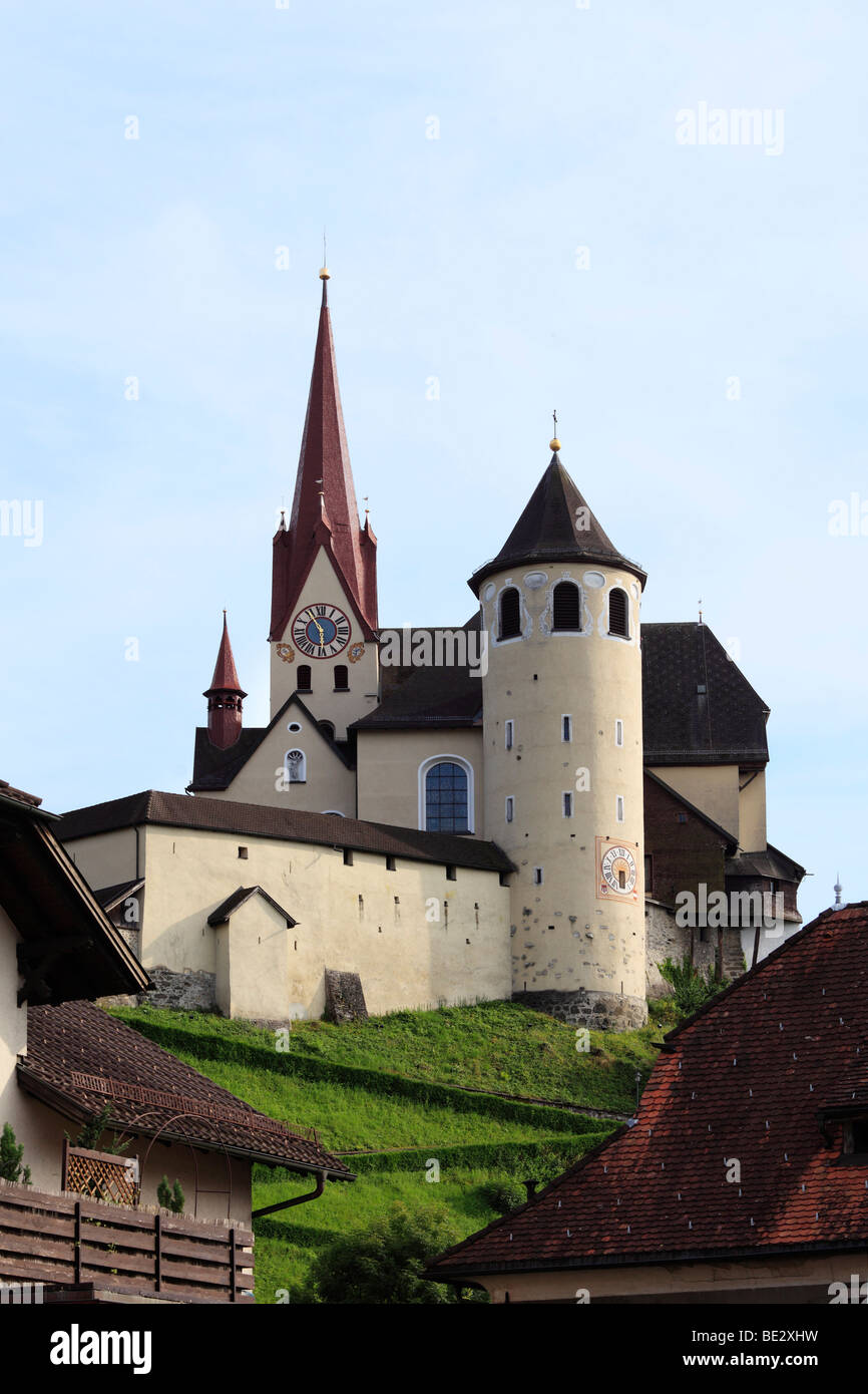 Pilgrimage church of the Visitation, Rankweil, Vorarlberg, Austria, Europe Stock Photo