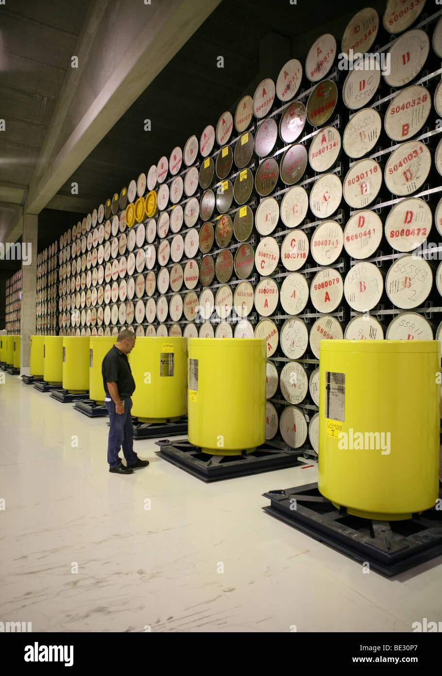 Radioactive waste in the Netherlands is stored in Nieuwdorp Stock Photo