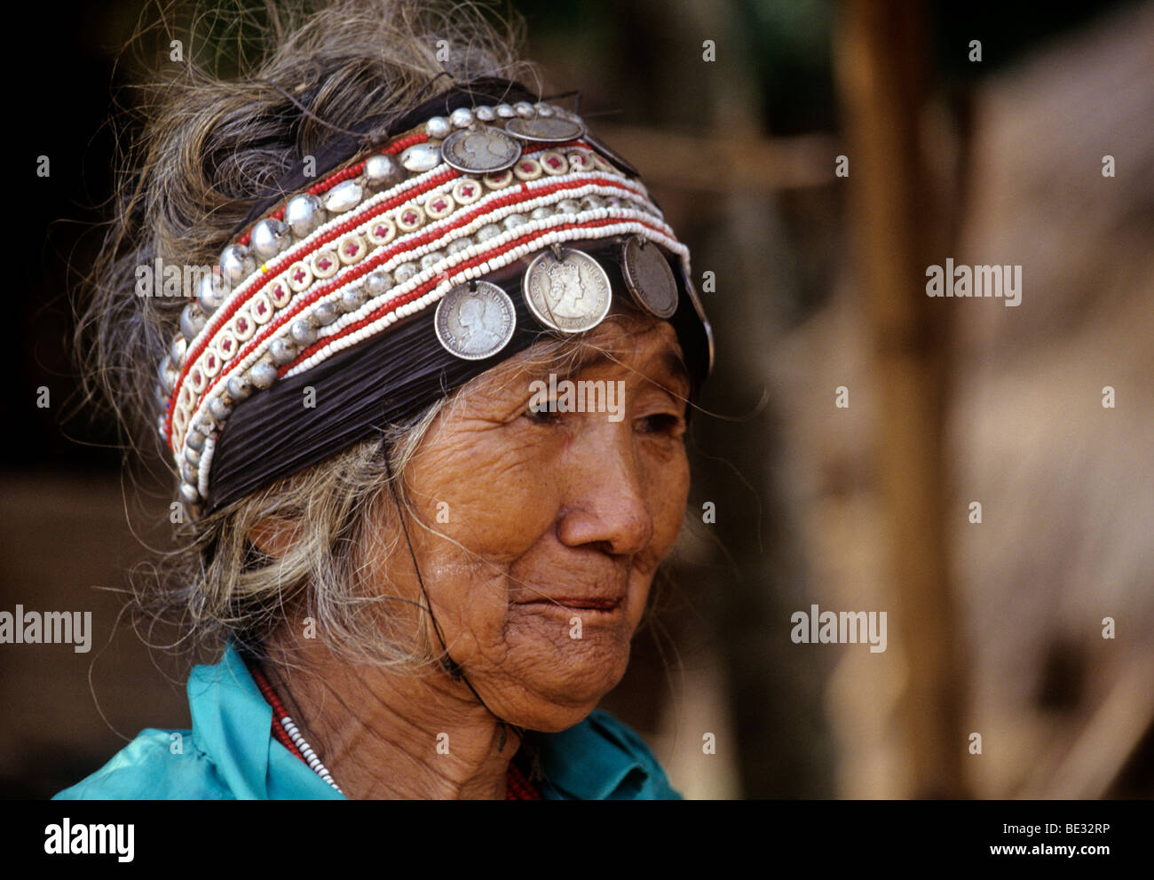 Akha hill tribe woman northern hi-res stock photography and images - Alamy