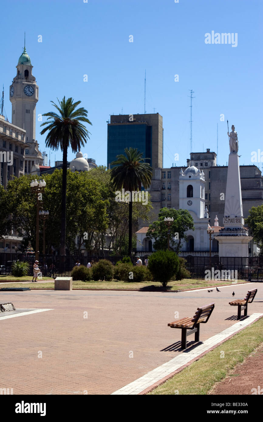 Plaza de Mayo, Buenos Aires, Argentina Stock Photo