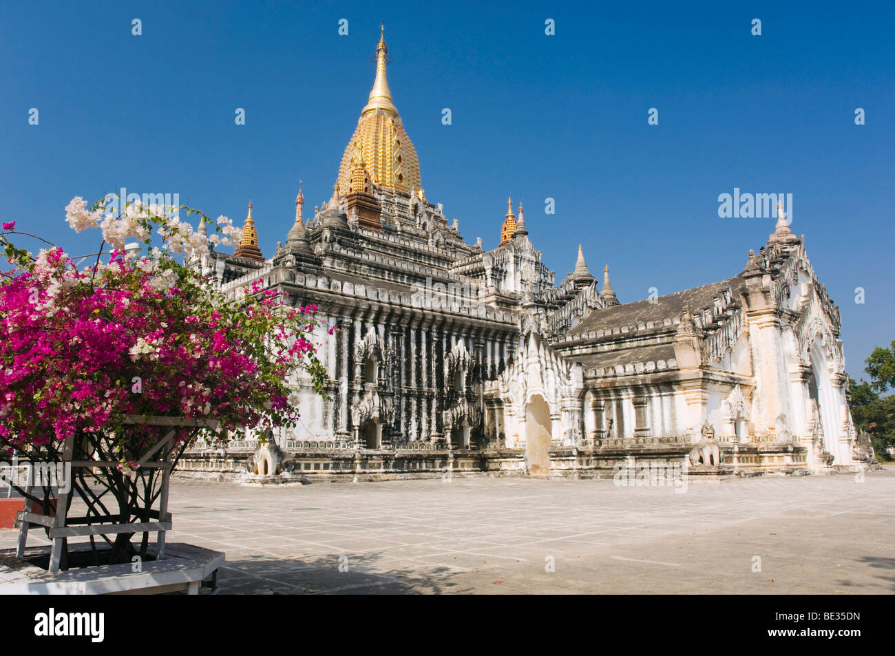 Ananda Temple, Old Bagan, Pagan, Burma, Myanmar, Asia Stock Photo
