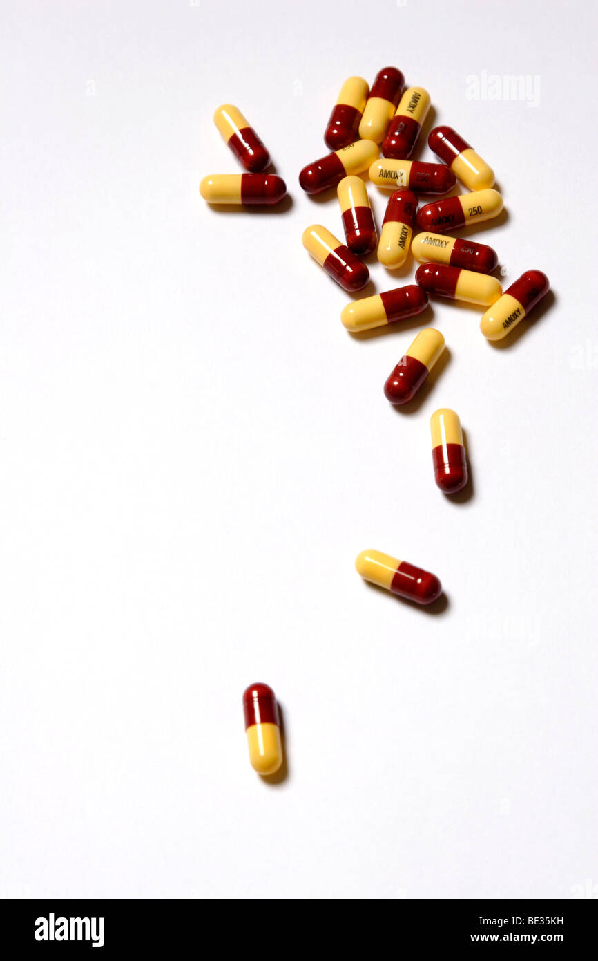 medicine pills close up Stock Photo