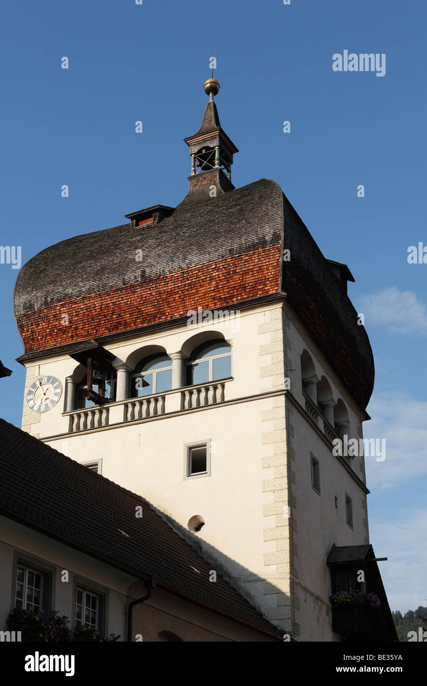 St. Martin's Tower, Upper Bregenz, Vorarlberg, Austria, Europe Stock Photo