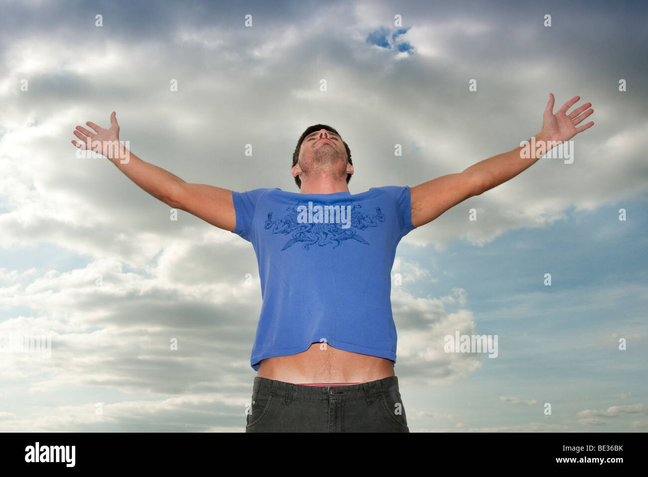 Classic Figure Of Human Being With Arms Stretched Out Stock Photo, Picture  and Royalty Free Image. Image 30870189.